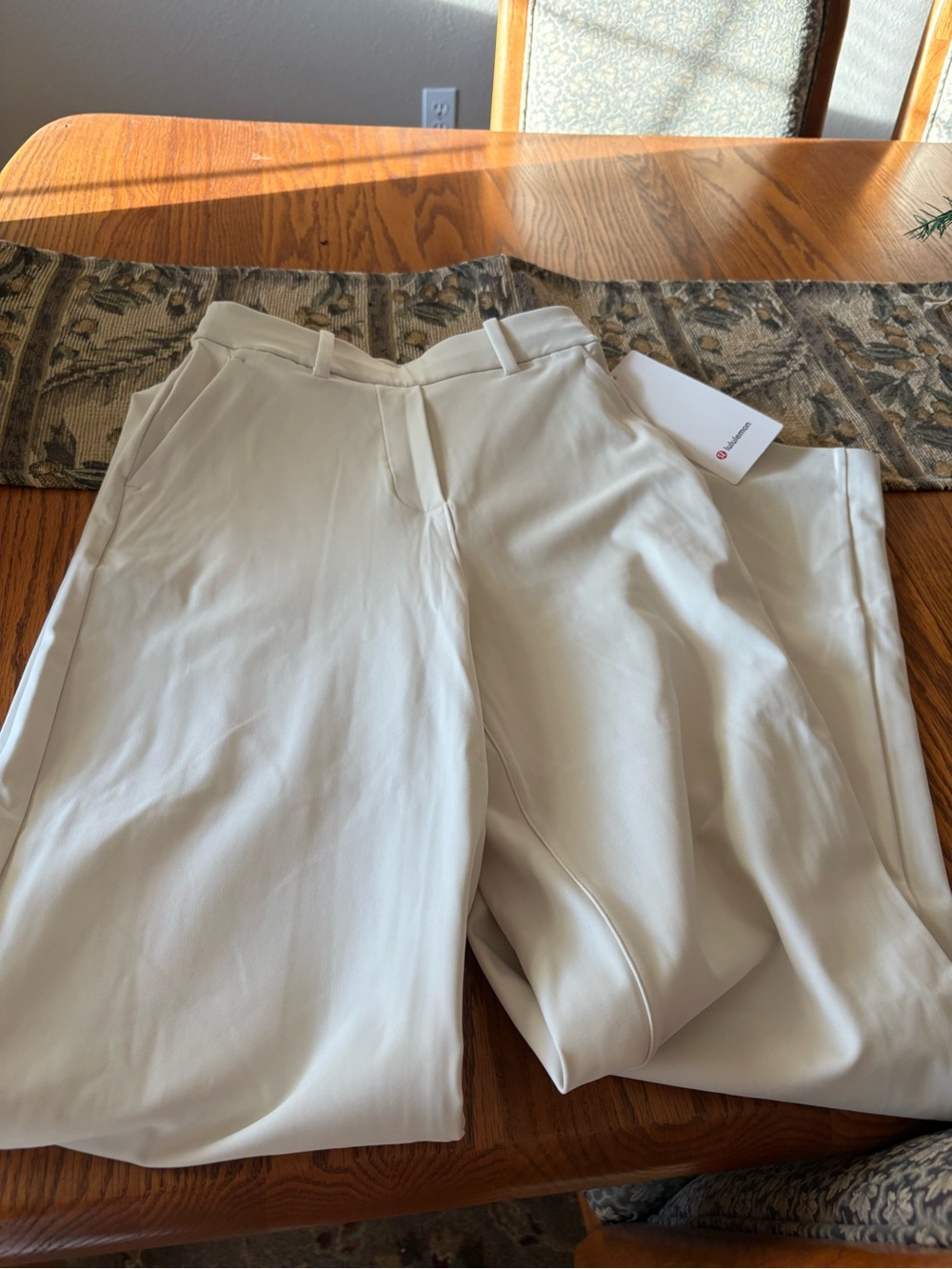Lululemon day drift HR wide leg High-Rise Women’s Wide-Leg Pants — Cream xxs nwt - Picture 7 of 9